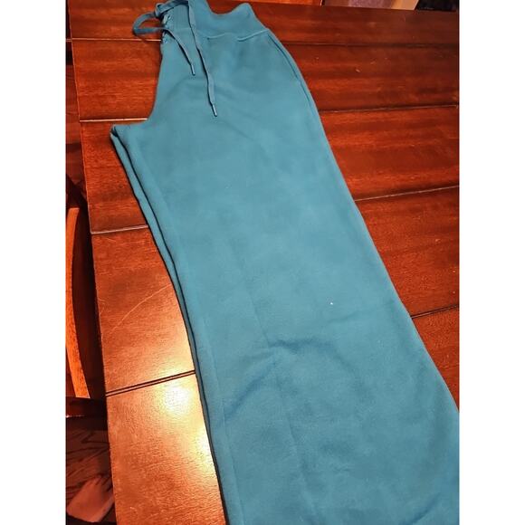 Victoria's Secret Cotton High-Rise Fleece Wide-Leg Lace-Up Pants Sz XL NWT - Picture 8 of 11